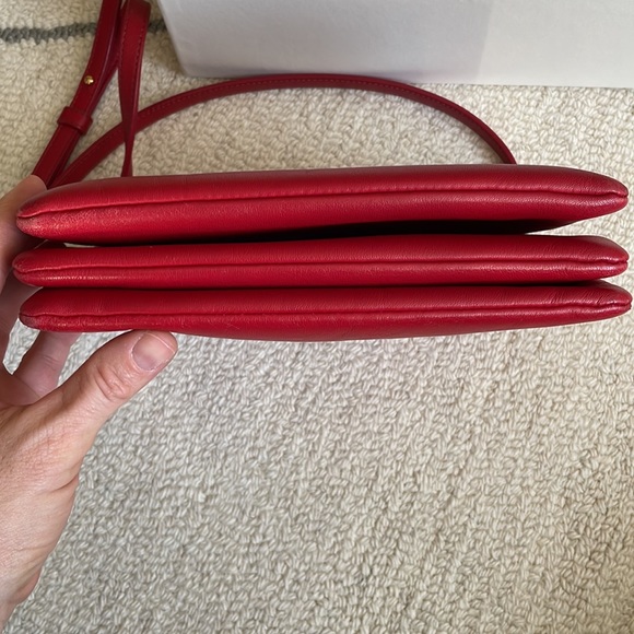 Celine Trio in Beautiful Red Leather - Picture 2 of 12